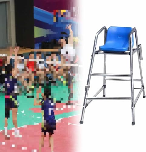 Silla de Árbitro para Piscina con Escalera Acero 120 cm miniatura 1