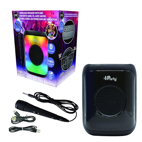 Micro et enceinte Bluetooth Lexibook pour animer un anniversaire en musique
