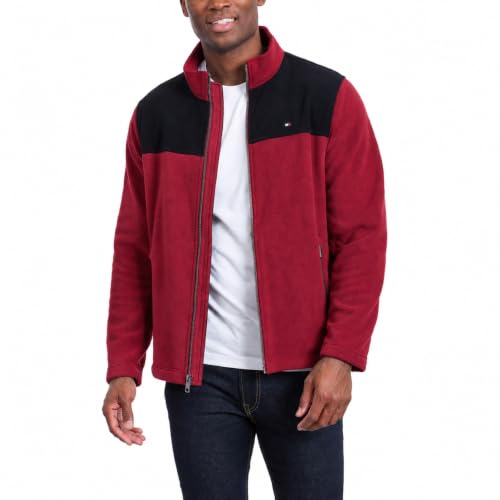 Image of Tommy Hilfiger Men's Classic Zip Front Polar Fleece Jacket