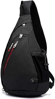 KAKA Small Sling Bag, Crossbody Backpack Canvas Waterproof Daypack Casual One Shoulder Bag