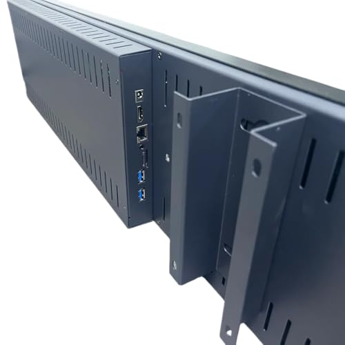Image of 56.6 Inch (1431x160mm Viewable) Commercial Android Stretched LCD Bar Display | Ultra-Wide Shelf Screen | Cloud /USB /Mobile App
