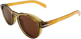 Óculos de Sol Redondo Premium Retrô Vintage Oldstyle Acetato Solar Proteção UV 400 Masculino Feminino Unissex - Modelo Hype - Cacife Brand
