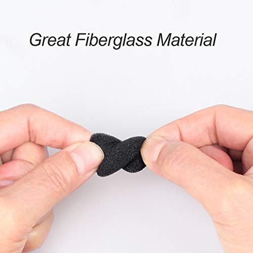 10 Pack Lapel Microphone Windscreen, Headset Windscreen, Mic Foam Covers Lavalier Microphone Windscreen For Variety Of Headset Microphone, Tough Sponge Material, Microphone Noise Reduction, Black #TOP3