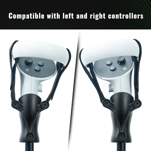 Image of DeadEyeVR - DriVR Golf Club for Quest - Realistic VR Golf Simulator Handle - Weighted VR Golf Club Grip for Enhanced Play (Standard - Q2)