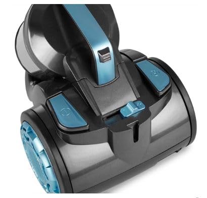 ASPIRADOR ORBEGOZO CLASE A 800W CICLONICO S/BOLSA 78DB negro y turquesaJP20