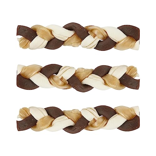 The Regal Mutt - Small Braid Chews - 1kg Bag, Light Brown, 1 kg (Pack of 1) - Image 3
