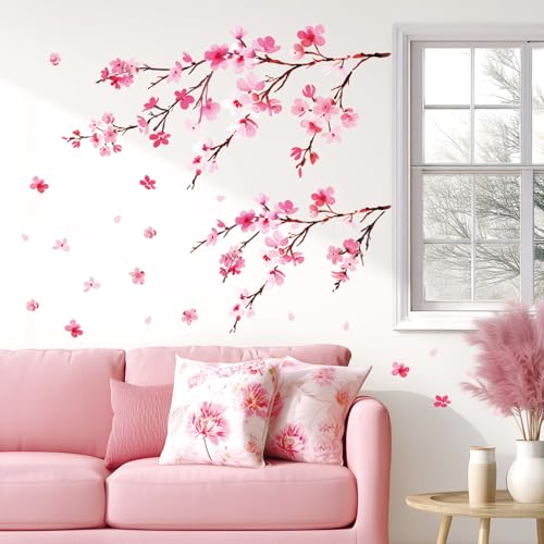 DECOWALL DS6-2003 Vinilo Decorativo Flores Cerezo miniatura 3