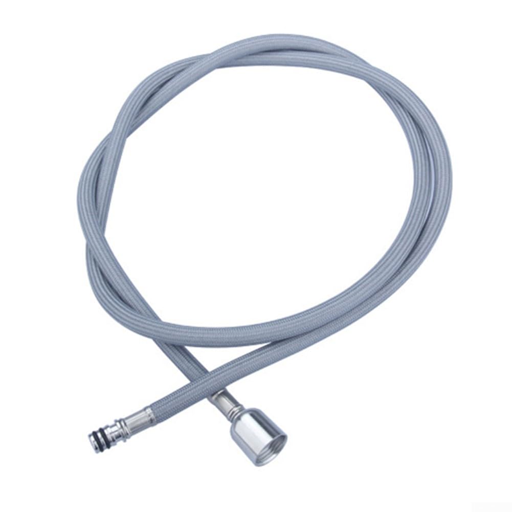 Tubo di ricambio per rubinetto da cucina di alta qualità, con doccetta estraibile, per sicuro e flessibile (grigio a scatto)
