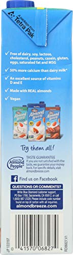 Blue Diamond, Almond Milk Original, 32 Fl Oz #TOP7