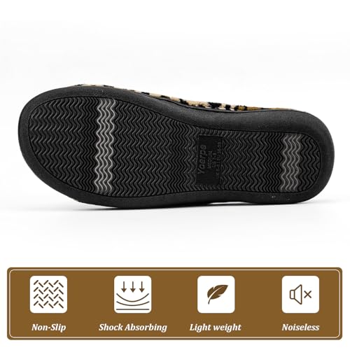 Women’s House Slippers with Memory Foam, Adjustable Open Toe Indoor Outdoor Slippers for Women, Non Slip Washable Fuzzy Home Shoes with Massage Beads3