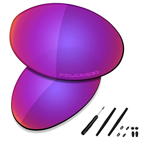 Image of SAUCER Premium Replacement Lenses & Rubber Kits for Oakley Romeo 1 | UV400 Protection, Anti-Scratch, Precise Fit