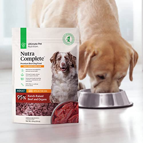 ULTIMATE-PET-NUTRITION-Nutra-Complete-100-Freeze-Dried-Veterinarian-Formulated-Raw-Dog-Food-with-Antioxidants-Prebiotics-and-Amino-Acids