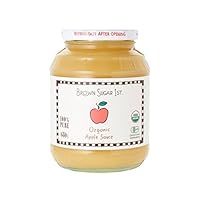 <すりおろしリンゴ>有機りんご100%オーガニックアップルソース(化学調味料無添加 砂糖不使用 天然 香料不使用)ブラウンシュガーファースト
