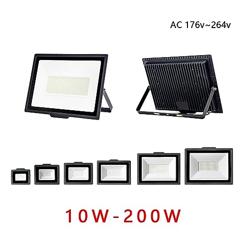 Projecteur LED pour jardin et terrasse DELURA éclairage extérieur 50W étanche blanc froid