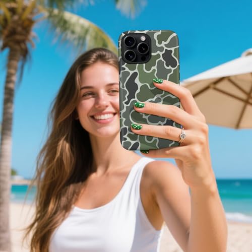 Coque aimantée iPhone 13 Pro Max camouflage résout le problème des chutes