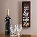 Wine Cork Holder Shadow Box - Holds Over 60 Corks - 16