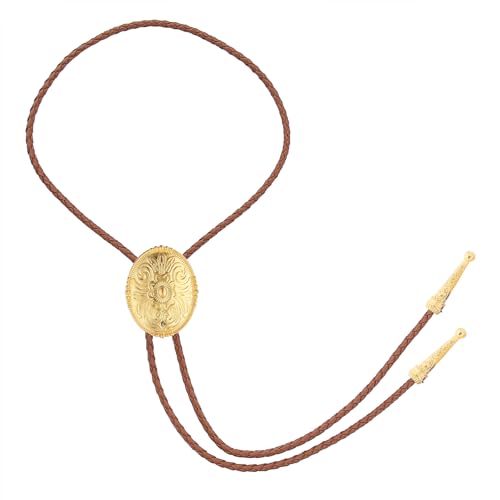 Image of Jeilwiy Bolo Tie for Men, Western Bolero Tie Cowboy Ties Native American Cowgirl Bolo Tie Accessories for Men Women