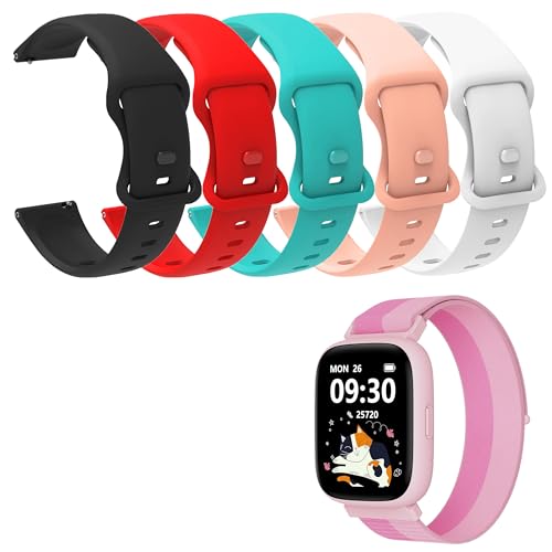 Bracelet 22 mm silicone souple compatible Biggerfive Brave