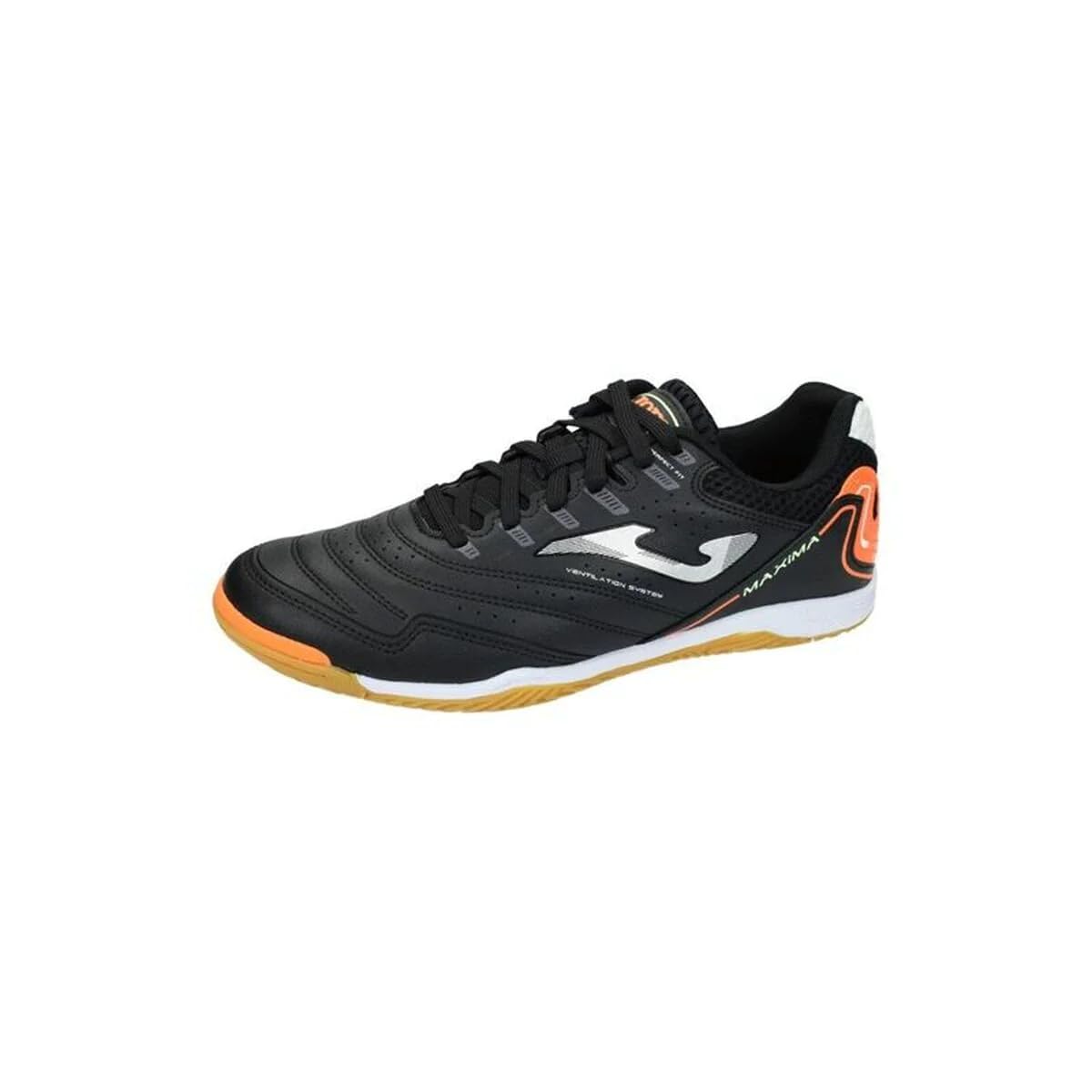 Joma Unisex Indoor Football Trainers, Black, 10.5 UK