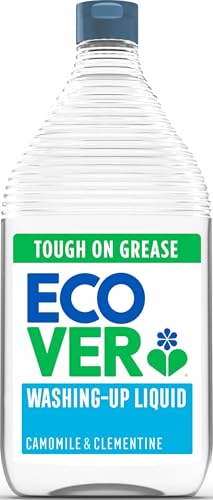 Ecover Washing Up Liquid, Camomile & Clementine, Grease Cutting...