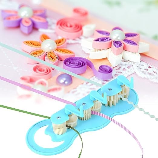 Attrezzo Per Quilling Della Carta - Crimper Con 6 Dimensioni, Per Creare Decorazioni Fai Da Te - Foto 9