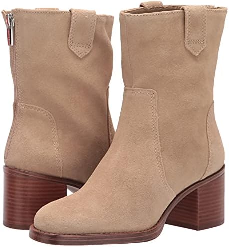 Vince Camuto Women's Footwear Women's Zanilla Casual Bootie Ankle Boot, Tortilla, 11 | Image 6