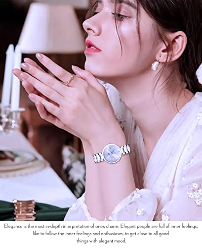 IIK-Collection-Elegant-Round-Dial-Stainless-Steel-Bracelet-Chain-Analogue-Watch-for-Women-and-Girls