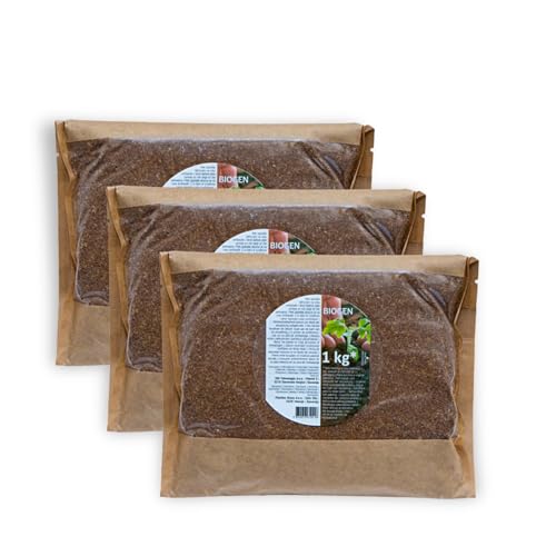 Skaza Bokashi Organko Activateur de Compost EM (Micro-Organismes Efficaces) – Activateur EM pour Déchets de Cuisine, Composteur et Engrais Naturel – 3X 1 kg