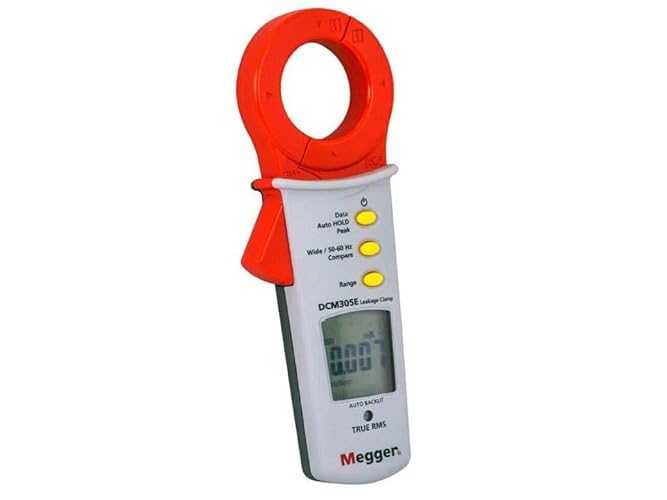 Megger DCM305E - Earth Leakage Clamp Meter