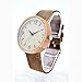 Produktbild HRQ Holzuhr, Mode Retro-Stil Neutral Quarzuhr Runde Einfache Figur Koreanische Version Der Neuen Holzgürtel Uhr S133