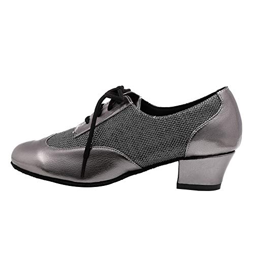 Chaussures de professeur danse latines salsa tango cuir YCL319