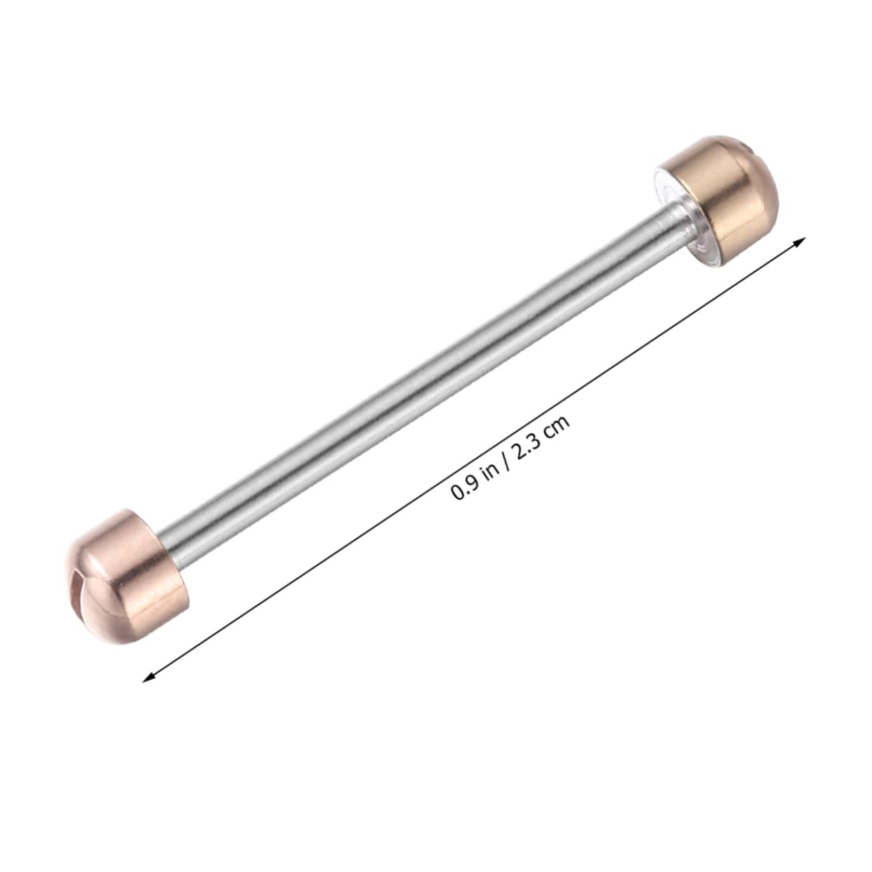 Gatuida 2 Piezas de Reloj para El Tornillo del Tornillo Piezas Reloj de Repuesto de La Cadena de Vigilancia de La Cadena de Remo