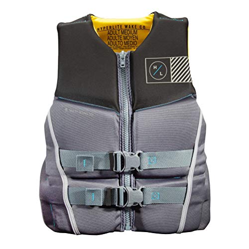 Hyperlite Prime CGA Wakeboard Vest Mens Sz S Black/Yellow