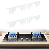 Cubierta de encimera de estufa de acero inoxidable, para protector de estufa de horno Kitchen Co