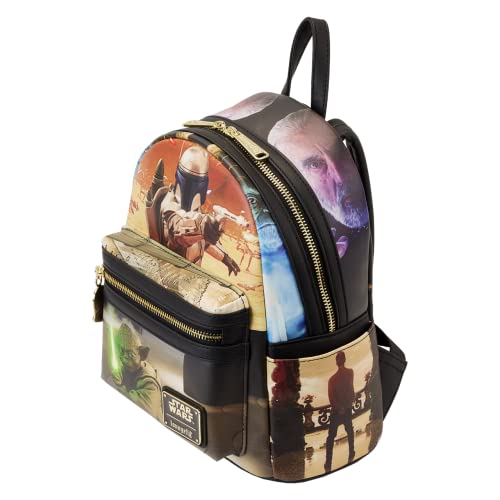 Image of Loungefly Disney Star Wars Episode Two Attack Of The Clones Scene Mini Backpack