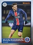 2024-25 Topps Merlin UEFA Club Competitions #177 Khvicha Kvaratskhelia Paris Soccer Card - Sportscard Superstore