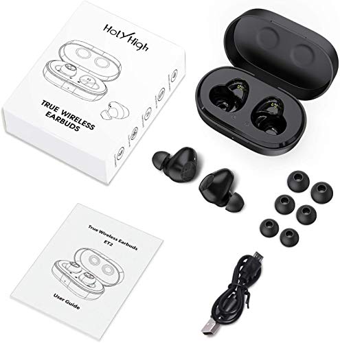 HolyHigh Auricolari Bluetooth Sport Wireless Cuffie Bluetooth Senza Fili con Suono Stereo 30 Ore di Riproduzione Cuffiette in-Ear Impermeabili IPX5 in-Ear Chiamata Hi-Fi Binaurale per iOS Android