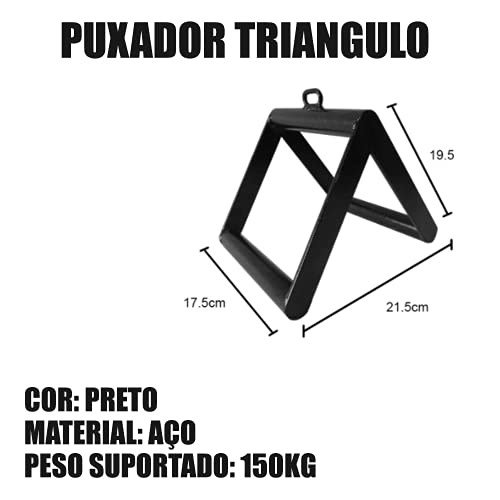 Puxador Triangulo Remada Academia Cross Over
