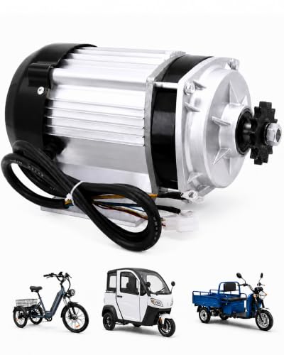 Motorreductor de alto par 1200W con piñón de 14 dientes para optimizar la fuerza de carga