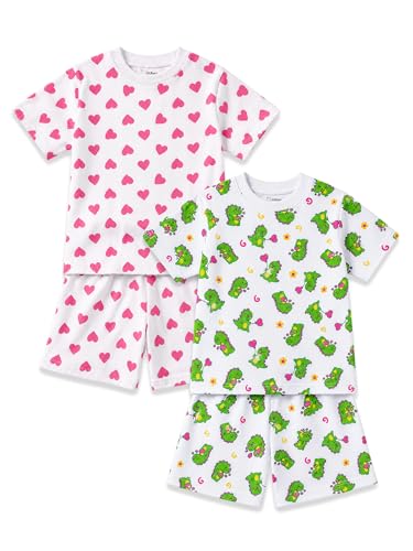 Image of Kidbea Kids Cotton Clothing Set | Ultra-Soft Printed Half Sleeve T-shirt & Shorts Set Comfort Fit Casual Wear for Boys & Girls