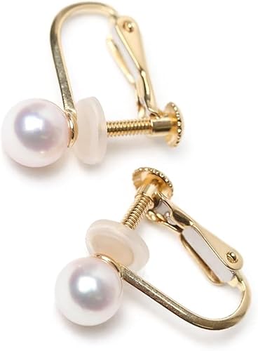 あこや真珠 5.0-5.5mm 保証書付 イヤリング 18金 K18 ベビーパール / アコヤ 真珠 宝石 アクセサリー ジュエリー ファッション 国産