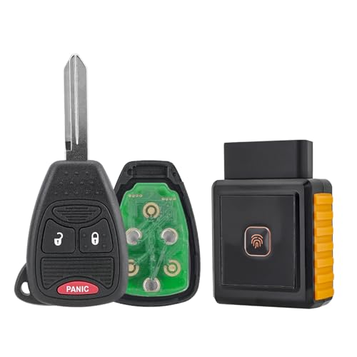 Controle remoto de carro para Jeep Compass Chrysler 200 conversível Dodge Ram 1500 Dakota Magnum Durango Nitro Charger Avenger Caliber Jeep Wrangler Controle remoto de entrada sem chave OHT692713AA