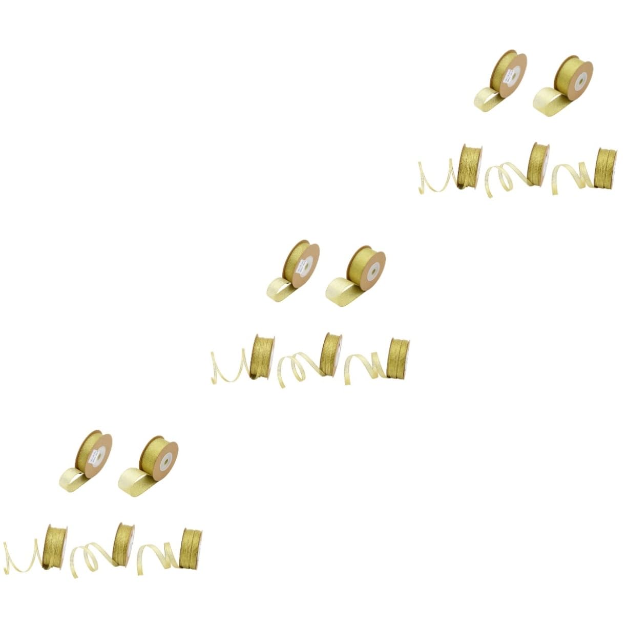 jojofuny 3 Sätze Diy Glitzerbänder Grosgrain Geschenkband Für Blumenverpackungen Und Bastelarbeiten Langlebig Für Partys Und Dekorationen 5rolle*3