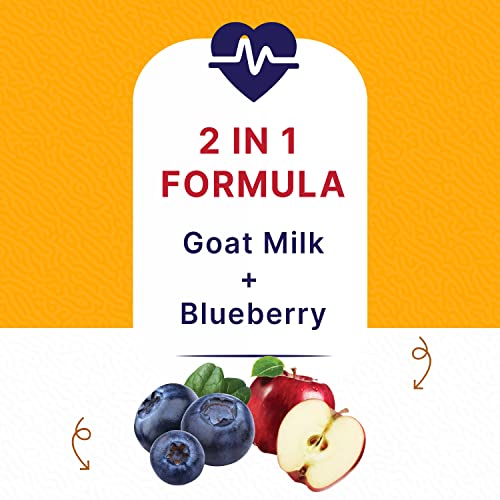 Image of Goofy Tails Active Blueberry and Apple Dental Stick 220g, Dog Treats Non Vegetarian, Dental Sticks for Dogs, Chew Sticks for Dogs, Dog Chew Stick