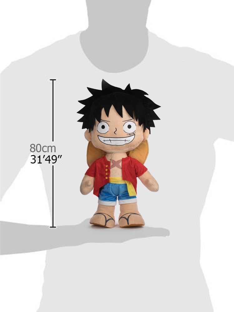Amazon.co.jp: バラード ワンピース 16002693 大型ルフィぬいぐるみ