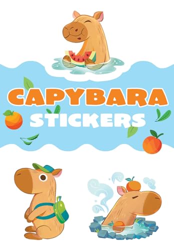 Capybara Stickers (Dover Little Activity Books: Animals) image 4