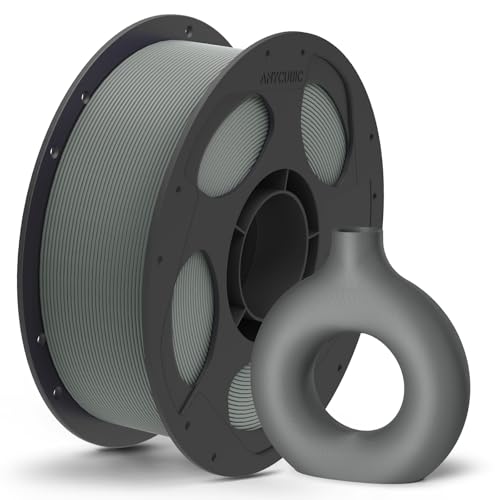 Image of ANYCUBIC Matte PLA Filament 1.75mm, 3D Printing PLA Filament 1.75mm Dimensional Accuracy + /- 0.03mm, 1KG Reusable Spool (2.2 lbs), Nardo Grey