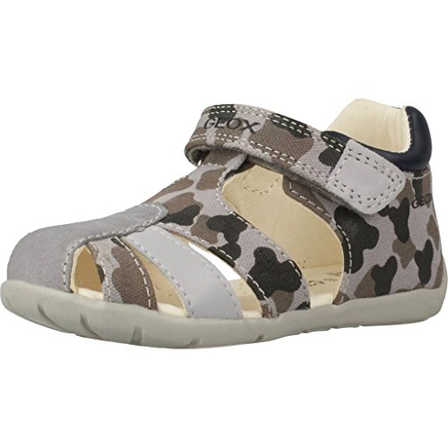 Chaussures bébé marche Geox B Kaytan H pour fille en cuir souple