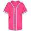 White Stripe Hot Pink Jersey