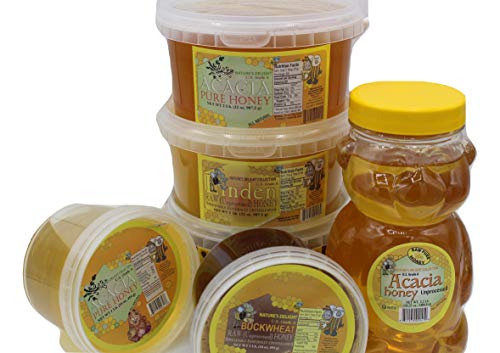 Miel cremosa natural de trigo sarraceno 1 lb miniatura 4